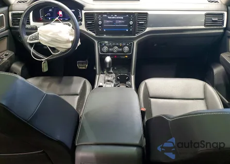 2023 Volkswagen Atlas Sel R-Line from USA, damaged, VIN 1V2SR2CA1PC525624